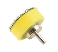 babominimer Tampone abrasivo e platorello da 25 mm in poliuretano con gambo da 3 mm gancio e anello di fissaggio per lucidatura per utensili rotanti D4000 D3000 disco di supporto compatibile con