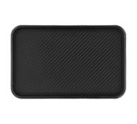 babominimer Tappetino antiscivolo in silicone per cruscotto anteriore, 200 x 128 mm, per pannello strumenti del veicolo, organizer antiscivolo