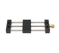 babominimer Tavola scorrevole lineare con traslazione dell'asse X per spostamento, struttura in lega di alluminio, dado anti-gioco, messa a punto per ottica (0-120 mm senza base)