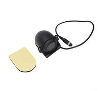 babominimer Telecamera di visione laterale AHD 1080P a 4 pin con IR 12 LED impermeabile IP67 grandangolare 120 ° per camion, camper, autobus, furgoni, supporto video PAL