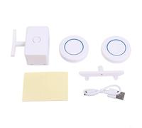 babominimer Telecomando senza fili per interruttore della luce, portata 10-20 m, nessun cablaggio richiesto, materiale ABS, per automazione domestica e facile installazione (host + 2* telecomando)