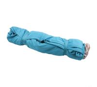 babominimer Tenda da spiaggia con ancoraggi a sacco di sabbia, UPF 50+, parasole portatile in spandex per 3-4 persone, leggera alternativa all'ombrellone da spiaggia con regolabile (blu)