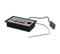 babominimer Termostato incubatore intelligente da 12 V ZFX-W9002 con temperatura massima di 110 °C, display a quattro schermi per temperatura, umidità, giorni di incubazione e conto alla rovescia,