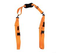 babominimer Tracolla regolabile per tavola da surf, con cuscinetto antiscivolo da 8 cm e nastro intrecciato da 5 cm, struttura durevole in nylon neoprene per sport acquatici (arancione)
