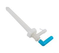 babominimer Trasferimento manuale del carburante per uso automobilistico con meccanismo anti-riflusso, 48 cm, strumento di estrazione dell'olio in plastica blu e bianco, compatibile con e