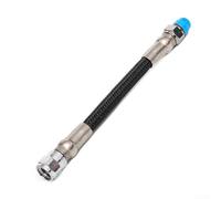 babominimer Tubo ad alta pressione in nylon per immersioni subacquee per tubo intrecciato per tubo HP per manometro 1a fase 350 bar compatibile con standard per regolatore BCD nero 6 pollici o 9 (15