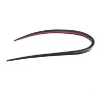 babominimer Usual - Adesivo flessibile per spoiler posteriore dell'auto, in poliuretano, 1,2 m, leggero, in gomma espansa, accessorio esterno compatibile con la maggior parte