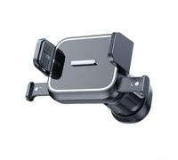 babominimer Usual Gravity - Supporto per telefono da auto con forti bracci a morsetto, impugnatura in gomma antiscivolo e rotazione a 360°, compatibile con GPS smartphone o dispositivi cellulari,