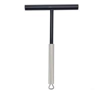 babominimer Utensile per spargere crepe in acciaio inossidabile e nylon con manico ergonomico, compatibile con distribuzione uniforme della pastella su crepe o padelle, crepe sottili e pancake