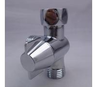 babominimer Valvola deviatrice cromata per braccio doccia con controllo a doppia uscita, ingresso femmina 1/2 IPS e 2 per prese maschio NPT, facile installazione in metallo splitter per acqua per