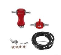 babominimer Valvola di pressione turbo in alluminio per controller boost, regolatore manuale della turbina con elevata universalità, compatibile con valvola di decompressione dell'auto (set intero