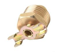 babominimer Valvola di scarico per compressore d'aria NPT 1/4 3/8 1/2 di pollice, connettore filettato di lunga durata per scarico di compressori d'aria a pistone, ad alta resistenza (A)