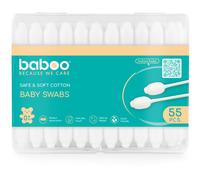 Baboo Baby Swabs bastoncini cotonati per neonati 55 pz