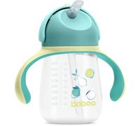 Baboo Cup with Silicone Straw tazza con cannuccia Lagoon Fiesta 9m+ 1 pz