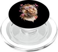 Baboon Monkey - Occhiali da sole a forma di cuore PopSockets PopGrip per MagSafe