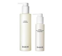 BABOR CLEANSING HY-ÖL & Phyto Hy-Öl Booster Hydrating Set - Duo detergente per pelli secche, pulizia profonda dei pori, con olio ed estratto vegetale, fitoattivo, 2 pezzi