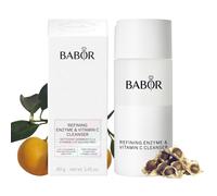 BABOR Refining Enzyme & Vitamin C Cleanser Enzyme Powder Cleanser Exfoliating Face Wash Polish Gentle Facial Scrub to Brighten and Even Complexion