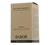 BABOR Soul & Body Shimmer Oil | Olio Scintillante per il Corpo, Idratante e Illuminante, Per la Pelle Secca, Effetto di Luminosità Naturale, Profumo di Grounding, Vegan | 100 ml