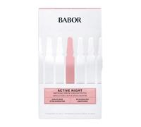 BABOR Active Night, fiale di siero anabolizzante per il viso, per una migliore rigenerazione della pelle, formula vegana, ampolla Concentrates, 7 x 2 ml