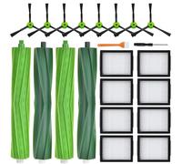 BaBuzom Accessori Ricambi per iRobot Roomba i7 i7+ i8 i8+ j7 j7+ i3 i3+ i4 i4+ i6 i6+ E5 E6 E7 Combo i5 i5+ j5 j5+ Aspirapolvere, 4 Spazzole in Gomma, 8 HEPA Filtro, 8 Spazzole Laterali