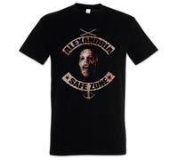 babvwsetse Alexandria Safe Zone T-Shirt The Fun Symbol Walking City Town Sign Dead Logo Black S