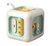 Baby Activity Cube - Sensory Learning Toy | Busy Cube Toys | Board Cube Toy | Hand Eye Coordination Educational Toys for Teaching | Logical Thinking Kindergarten Cube Toy for Toddlerr