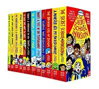 Baby Aliens Series 12 Books Collection Set (Baby Aliens Got My Teacher, The Spy Who Loved School Dinners, My Headteacher is a Vampire Rat, Attack of the Demon Dinner Ladies & 8 More…)