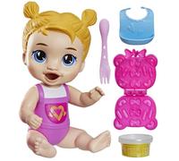 Baby Alive Stoviglie per capelli gialli con accessori alimentari fantasiosi, giocattoli alti 28 cm, per ragazze e ragazzi dai 3 anni in su