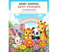 Baby Animal Best Friends: Colouring Book