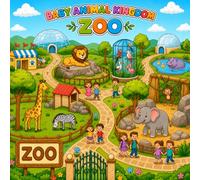 Baby Animal Kingdom Zoo: Simple and Cute Coloring Book