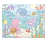 Baby Animali Marini poster murale 12 pannelli [40625] Walltastic