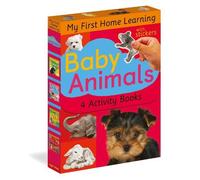 Baby Animals: 4 Activity Book Boxed Set with Stickers (Mixed Media Product)