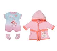 Baby Annabell Deluxe Set da Bagno 43cm - Modello con Ali D'Angelo e Pecorelle - Il Gioco Creativo Promuove L'Empatia e Le Abilità Sociali, Età: Dai 3 Anni in Su - Include Accappatoio, Tutina e Calzini