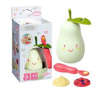 Baby Annabell Lunch Time 707494 - Set per il pranzo a forma di pera, per Baby Annabell da 36 cm e 43 cm, richiede 3 lraa (inclusi), adatto per bambini dai 3 anni in su