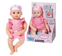 Baby Annabell My First Bath Annabell - Bambola da 30 cm Impermeabile, Ideale per i più Piccoli - Include Costume da Bagno e Cuffia - Lavabile a Mano - età: 3+ Anni