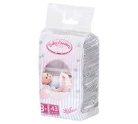 Baby Annabell 703038 - Pannolini, Confezione da 5, Multicolore
