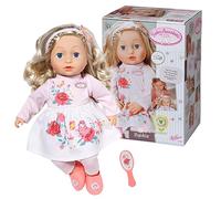 Baby Annabell Sophia - Bambola di pezza da 43 cm con capelli lunghi - Perfetta per i più piccoli dai 2 anni in su - La confezione include una bambola, spazzola per capelli e vestito