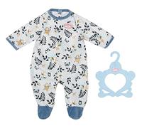 Baby Annabell Tutina Blu - per Bambole Baby Annabell Fino a 43cm - Include Pagliacetto Blu e Appendiabiti - Adatto a Bambini dai 3 Anni in su