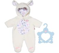Baby Annabell Tutina Pecorella 709825 - Abbigliamento e Accessori per Bambole Fino a 43 cm - con Cappuccio e Orecchie da Pecora - Include Appendiabiti - età: 3+ Anni