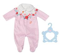 Baby Annabell Tutina Rosa - per Bambole Baby Annabell Fino a 43cm - Include Pagliacetto Blu e Appendiabiti - Adatto a Bambini dai 3 Anni in su