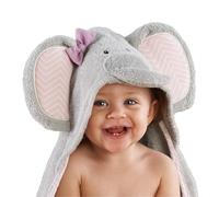 Baby Aspen Spa - Asciugamano con cappuccio (Splish Splash Elephant Bath)