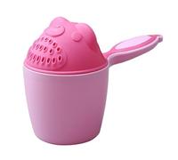 Baby Bagno tazza da bagno per bambini, tazza di shampoo orso cartone animato, carburante a cascata | protezione occhi riutilizzabile tazza di capelli per bambino con manico per lavare l