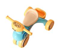 Baby Balance Bike - Bambino con giocattolo per bambini di 1 anno di età, musica, manico interattivo, giocattolo per bambini | Guida sul triciciclo presto per l'apprendimento indoor, regalo per ragazze