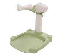 Baby Bath con Supporto per la Doccia, Torre Doccia Regolabile e Base Anti -slittamento per il Bambino in Piedi da Soli, Supporto per il Bambino (Verde)