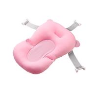 Baby Bath Cushion Newborn Bath Anti-Slip Mesh Cushion Multi Function Baby Seat Pad Infant Floating Bather Bathtub Pad 1pc Pink.