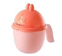 Baby Bath Rinse Cup - Toddler Bath Water Weeter, confortevole Hair Washing Water Cup con 7 fori d'acqua felice ora di doccia