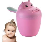 Baby Bath Rinser - Hippopotamus Shampoo risciacquo tazza, spugna da bagno per bambini | Pail da bagno per bambini Rinser Baby Pail Protecting, Baby Shower Protector Cover for Kids Ddlers, Fit