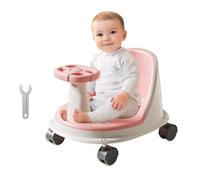 Baby Bath Seat, Ergonomic Support, Non Slip Design, Smooth Rolling Wheels, Comfortable Shower Accessory, Perfect for Assisted Sitting, Home Bathroom Use, Kids Safety