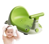 Baby Bath Seat, Non Slip Toddler Stool, Creative Motorcycle Design, 14.57x10.71x8.11 Inches, Safe & Stable, Comfortable Support, for Baby Shower Time, Bathroom Use