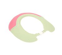 Baby Bath Shield, Cappello da Bagno per Bagnetto con Tesa Allargata Regolabile per Bambini per Fare la Doccia (Rosso)